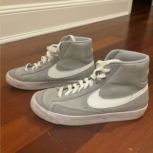 Nike Gray High-Top Sneakers